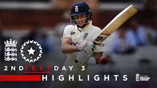 Root With Another Century  England v India  Day 3 Highlights  2nd LV Insurance Test 2021 [upl. by Gnay850]