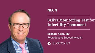 Saliva Monitoring Test for Infertility Treatments Explained by Dr Michael Alper  NECN [upl. by Marilin]