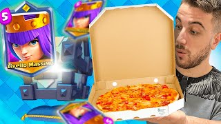 Mangio PIZZA Ogni REGINA che TROVO 28000 GEMME Chest Opening Clash Royale ITA [upl. by Eilsehc812]