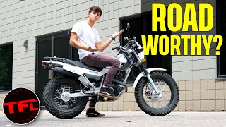 Is The Yamaha TW200 Fast Enough To Ride On The Street [upl. by Hoeg]