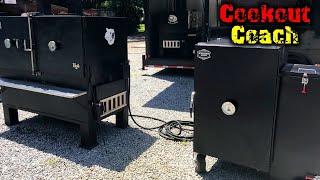 Myron Mixon Smokers H2O and Gravity Comparison [upl. by Aimo697]