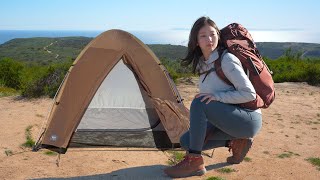 Can I carry 30lb on my first backpacking trip  Perfect place for backpacking beginners [upl. by Namas]