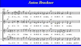 Christus factus est  Bruckner  Alto 1wmv [upl. by Macey]