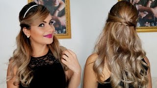 Penteado Princesa  Madrinhas Formandas e Debutantes [upl. by Leonelle]