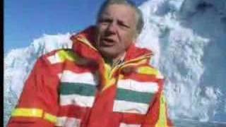 David Attenborough at huge glaciers in Antarctica  BBC wildlife [upl. by Cudlip]