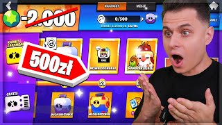 Kupiłem CAŁY Karnet Zadymiarski za 500 zł  Nowa Postać  Brawl Stars [upl. by Solram]