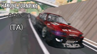 My first ever run at Hakone Turnpike 306500 FR LEGENDS Touge Attack [upl. by Oriole216]