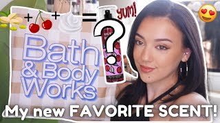 Is this THE BEST body mist EVER😋🍒New Bath amp Body Works Scents Bath amp Body Works Haul🛍️ [upl. by Jenilee]