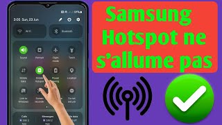 Comment réparer lerreur Hotspot qui ne fonctionne pas I Samsung Hotspot ne sallume pas [upl. by Ahsienat6]