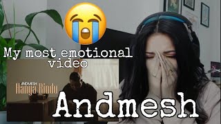 First time reaction to andmeshofficial  Hanya Rindu  So emotional [upl. by Iatnwahs240]