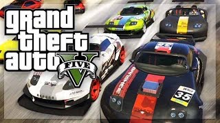 GTA 5 Online  LONG HAUL IN NEW DLC CARS wThe Crew [upl. by Wolpert]