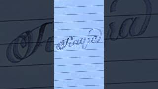 How to write English capital letter cursive writing A to Z  cursive handwriting practice [upl. by God]