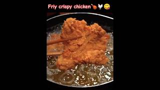 chicken fry crispy recipe 😋👌shortvideo trending shortYouTube shortayeshas kitchen sip [upl. by Varin]