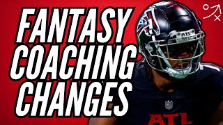 NFL Coaching Changes amp Their IMPACT In Fantasy Football [upl. by Naneek]