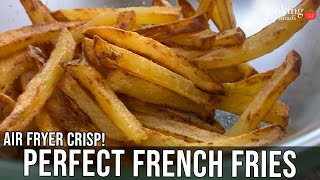 PERFECT Air Fryer French Fries  How to Make Crispy Air Fryer Fries  Ninja Air Fryer French Fries [upl. by Nittirb]