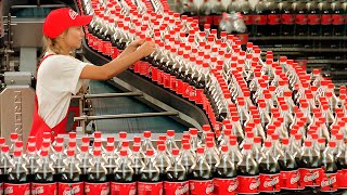 InSide CocaCola Plastic Bottles Factory How PET Plastic Bottles Are MANUFACTURED [upl. by Dodds930]