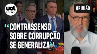 Zema falar de combate à corrupção no governo Bolsonaro é enorme contrassenso diz Josias [upl. by Nichols]