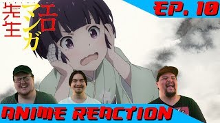 Anime Reaction Eromangasensei Ep 10 [upl. by Eded]