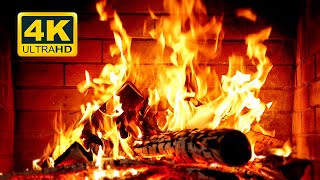 🔥 Cozy Fireplace 4K 12 HOURS Fireplace with Crackling Fire Sounds Crackling Fireplace 4K [upl. by Chaiken]