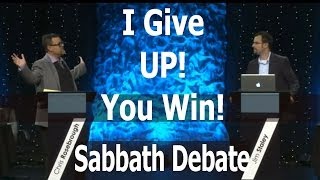 The Point Chris Rosebrough Concedes Jim Staley Is Right About The Sabbath Debate [upl. by Uke]