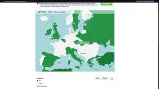 Seterra EUROPE 1919 in 13316 [upl. by Ellennahc59]