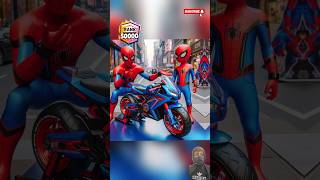 Spiderman surprising his son with a Superbike❤️🔥 spiderman marvel brawlstars [upl. by Anera]