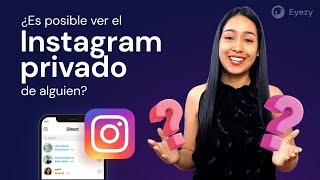 ¿Es posible ver el INSTAGRAM PRIVADO DE alguien [upl. by Leirraj704]