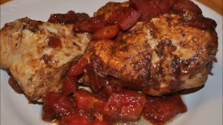 Healthy Slow Cooker Balsamic Chicken  No dairy soy gluten or nuts etc allergens [upl. by Nunciata3]