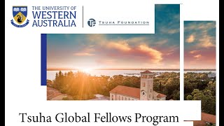 Tshua Fellowship program by University of Western Australia UWA  Fully Funded program  No IELTS [upl. by Ashlee]