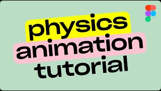 How to use the Figma plugin Physics animation [upl. by Noizneb]
