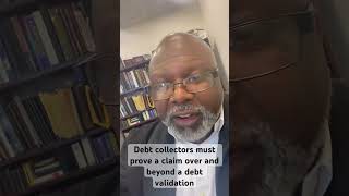 Debt collectors must prove the claimed amount you owe not just a validation of debt [upl. by Rayham564]