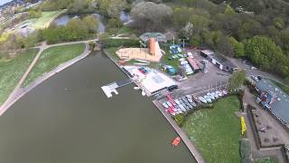 Fairlands Valley Park from the air [upl. by Owain362]