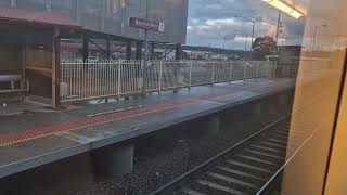 Down VLine Wendouree 1614 from Southern Cross Station through Bacchus Marsh [upl. by Berner]