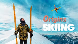 Freeskier Tries 5000 Year Old Skis  Red Bull Origins w Paddy Graham amp Jon Olsson [upl. by Argus]