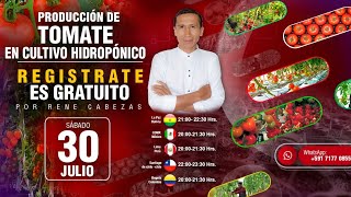 CURSO DE PRODUCCIÓN DE TOMATE EN SISTEMA HIDROPONICO [upl. by Niamreg965]