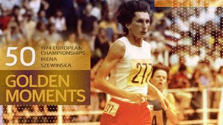 LEGENDARY performance from Irena Szewinska  50 Golden Moments [upl. by Obla]