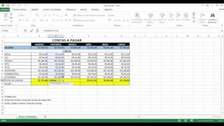 Excel 03  Função Soma e Subtração [upl. by Sioux]