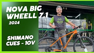 NOVA BIG WHELL 71  NOVO SISTEMA CUES 10V  CONFIRA [upl. by Iaka]