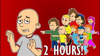 The Grounding Supercut  2 HOURS OF CLASSIC CAILLOU GETS GROUNDED [upl. by Noitna]