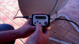 Satellite Finder meter how to use [upl. by Tallia816]