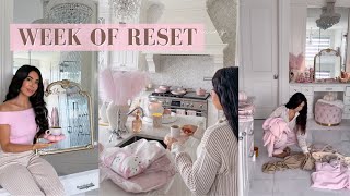 My Week of Reset 🧽Clean Organize and Declutter for a Fresh Start🎀🍂 [upl. by Esiuqram]