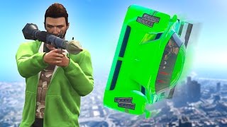 FALLING CARS VS RPG 1000 IMPOSSIBLE DEATHMATCH GTA 5 [upl. by Cloe120]