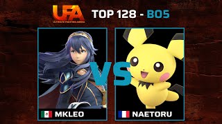 UFA 2023  Smash  Top 128  MKLeo Lucina vs Naetoru Pichu [upl. by Anerys]