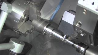 Haas ST 20Y YAxis amp Live Tooling Lathe Demo [upl. by Mathe]