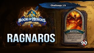 How to beat Ragnaros  Book of Heroes Malfurion  Hearthstone [upl. by Adler275]