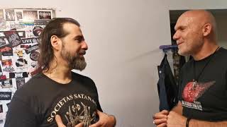 Sakis Tolis  Rotting Christ Greece  face2face interview [upl. by Tallula]