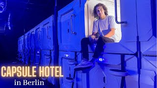 CAPSULE HOTEL IN BERLIN 🇩🇪 فندق الكبسولة في برلين [upl. by Bocaj]