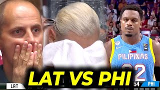 GILAS SHOCKING WIN Ginulat ang MUNDO halimaw si Justin Brownlee vs Latvia  FIBA OQT [upl. by Katti263]