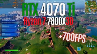 RTX 4070 Ti  Ryzen 7 7800X3D  Performance Mode  Ranked Fortnite Chapter 5 [upl. by Hamil]