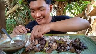 Kain muna tayo ng Dinuguan  MUKBANG [upl. by Gilli775]